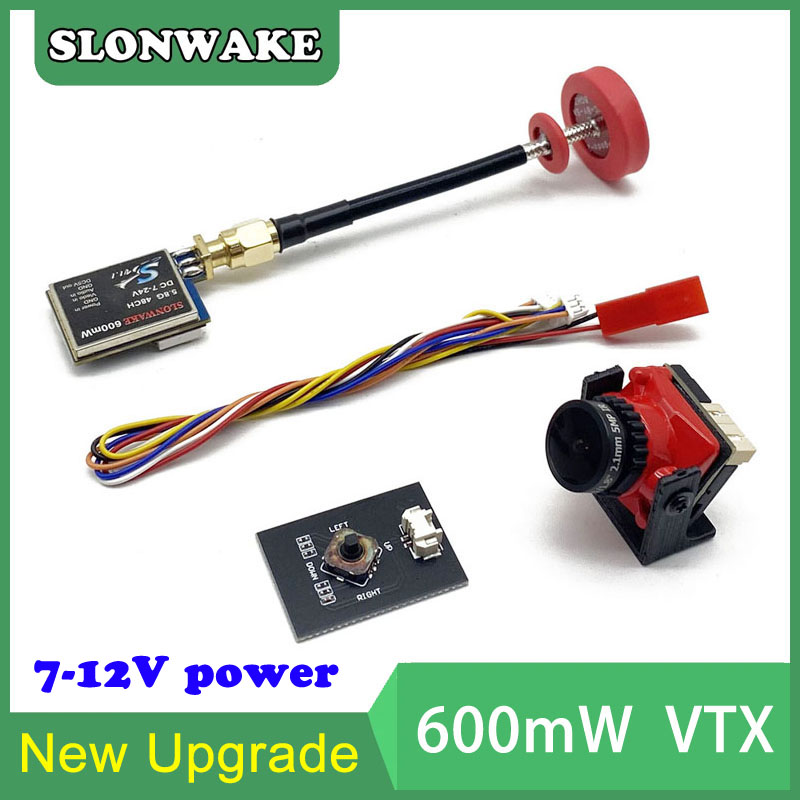 Fpv Drone Camera - 5.8G 48CH 600mW verstelbare VTX-CAM FPV