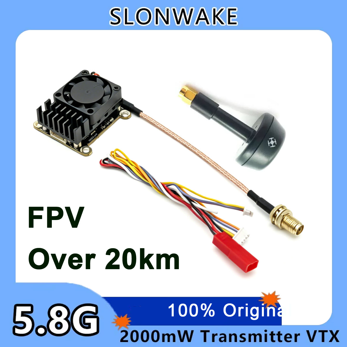 Fpv Drone Vtx - Nieuwe upgrade 5.8Ghz 2W verstelbare FPV