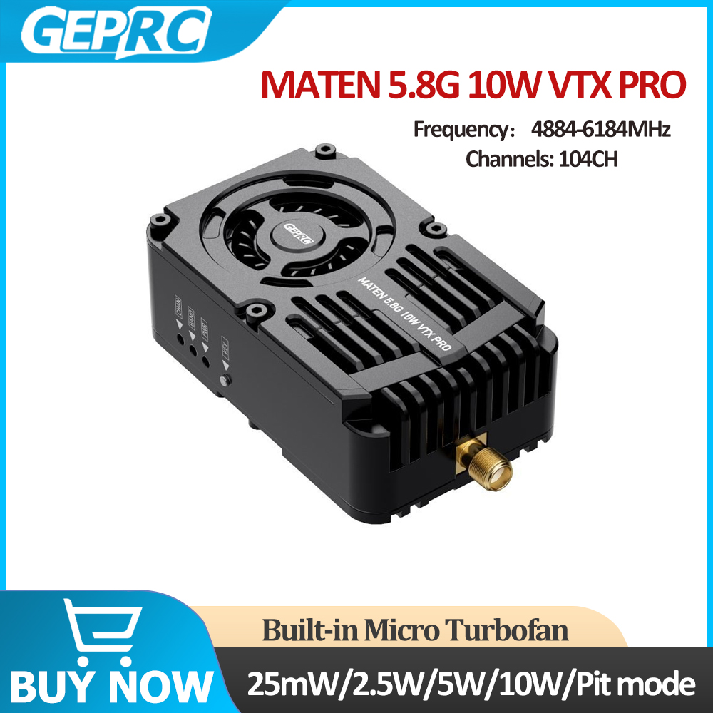 GEPRC MATEN 5.8G 10W VTX PRO 1 - Fpv Drone Vtx recensie en prijs