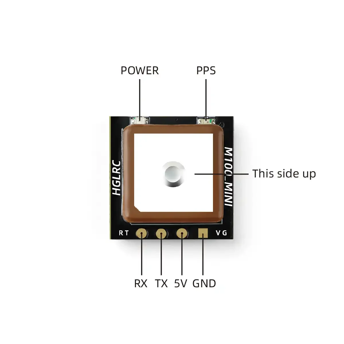 HGLRC M100 MINI GPS-module M10 - Fpv Drone Antenna recensie en prijs